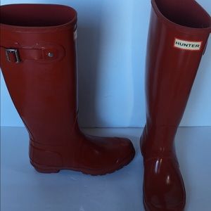 Hunter rain boots